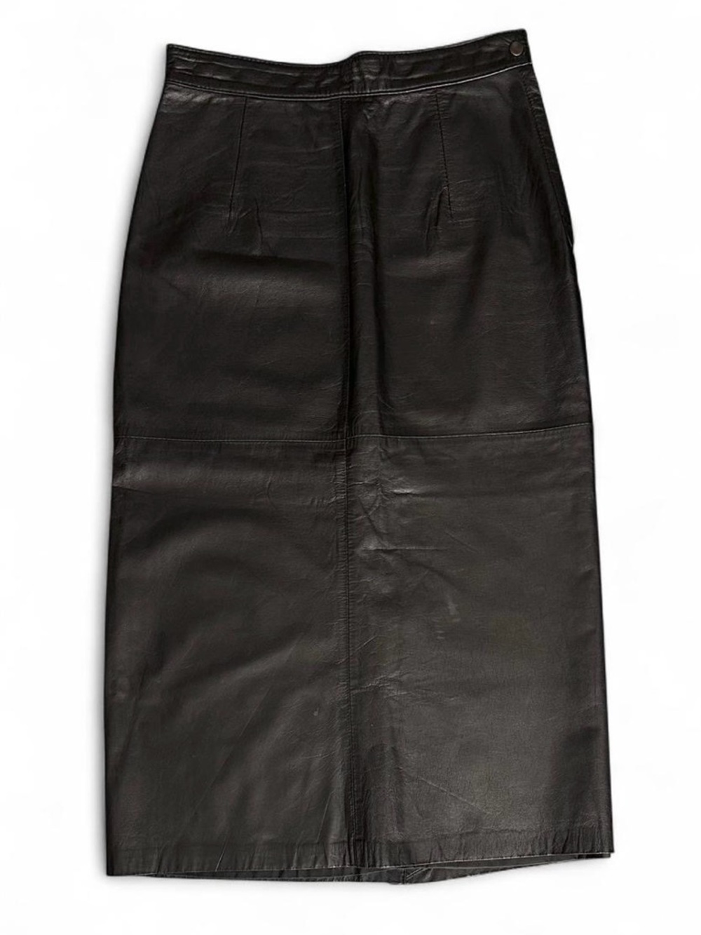 🔥 100% LEATHER by TIBOR Midi Pencil Skirt